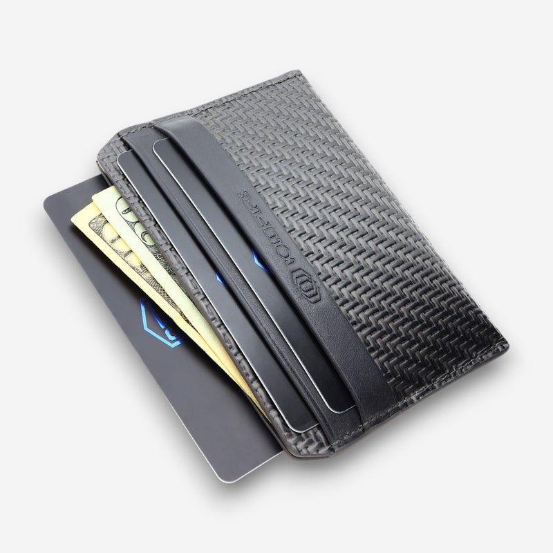 Stealth - Тънък RFID Картодържател interior