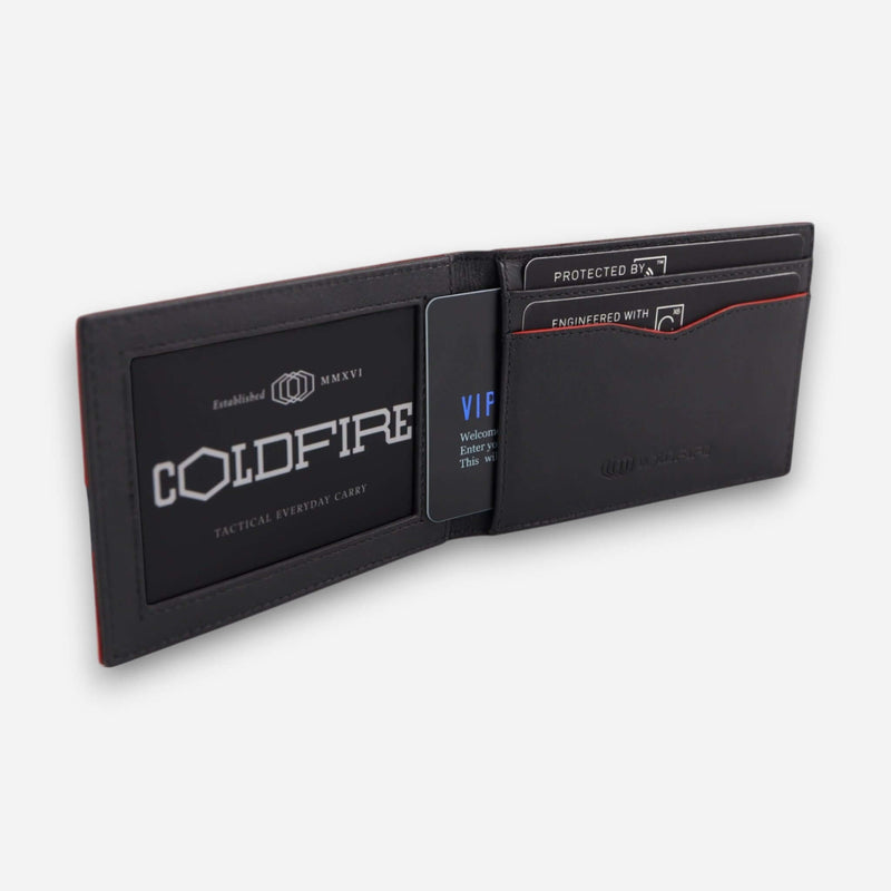 BladeX Lite – Мъжки Картодържател, RFID (Red Edge) interior