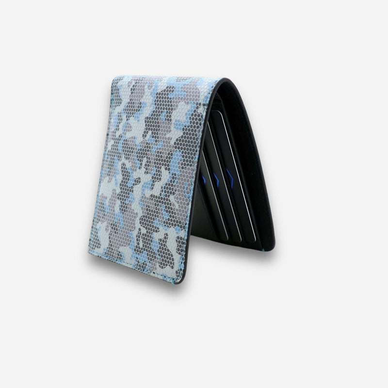 Унисекс портфейл 6cc - Camo - Sky | COLDFIRE interior